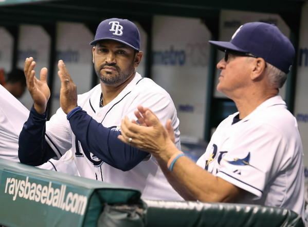 Dave Martinez Rays bench coach and former Lake Howell player Dave
