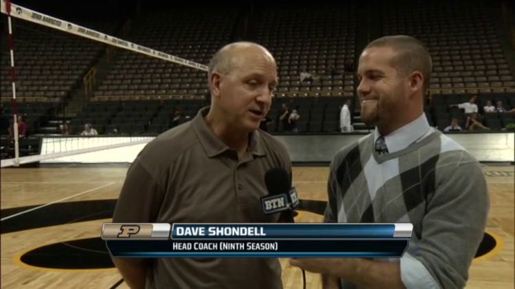 Dave Shondell Coach Dave Shondell Talks Purdue Volleyball Win BTN