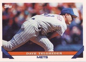 Dave Telgheder centerfield maz Mid Nineties Mets Pitcher Born In Orange County NY