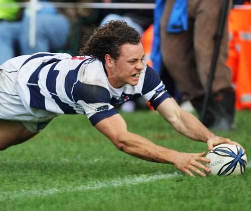 Dave Thomas (rugby union) Aucklands Dave Thomas touches down for a try Rugby Union Photo