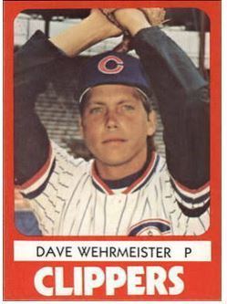 Dave Wehrmeister Dave Wehrmeister Baseball Statistics 19731986