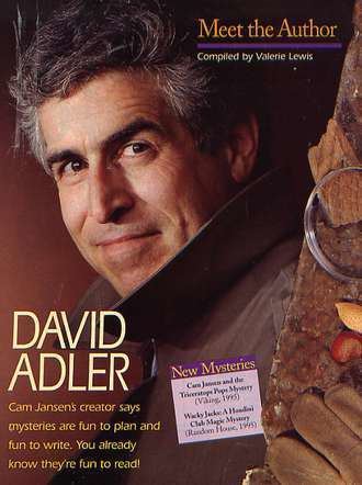 David A. Adler Biography Cam Jansen Mysteries