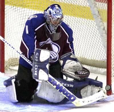 Trav4oilers on X: This weeks featured setup is former Colorado Avalanche  goaltender David Aebischer. #isitoctoberyet #Koho  /  X