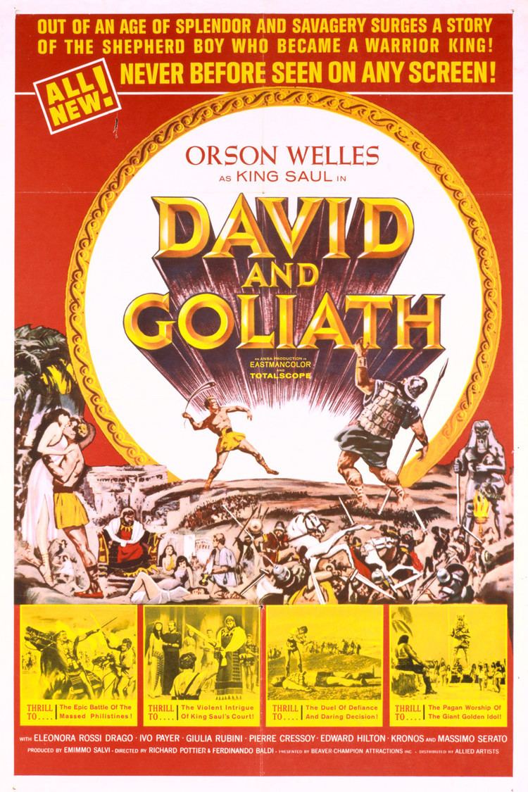 David and Goliath (1960 film) wwwgstaticcomtvthumbmovieposters6118p6118p