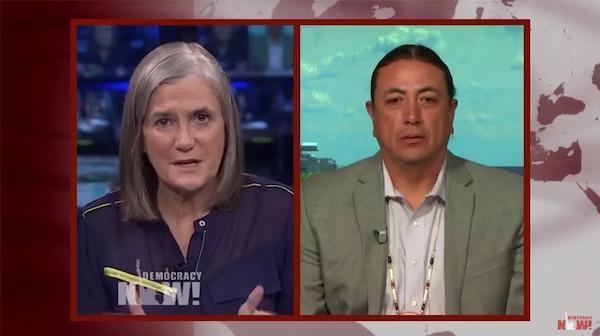 David Archambault II Democracy Now Speaks to Standing Rock Chairman David Archambault II