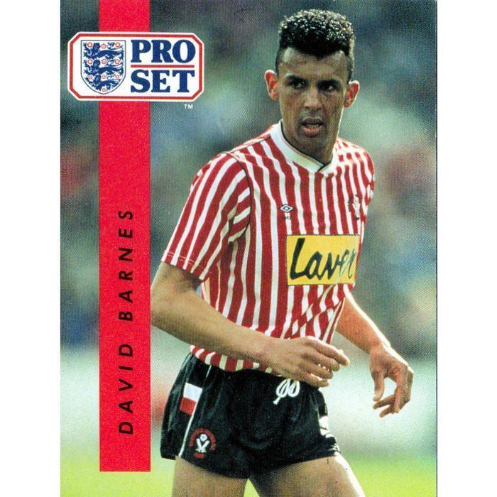 David Barnes (footballer) PRO SET 199091 FOOTBALL UK 200 DAVID BARNES SHEFFIELD UNITED on