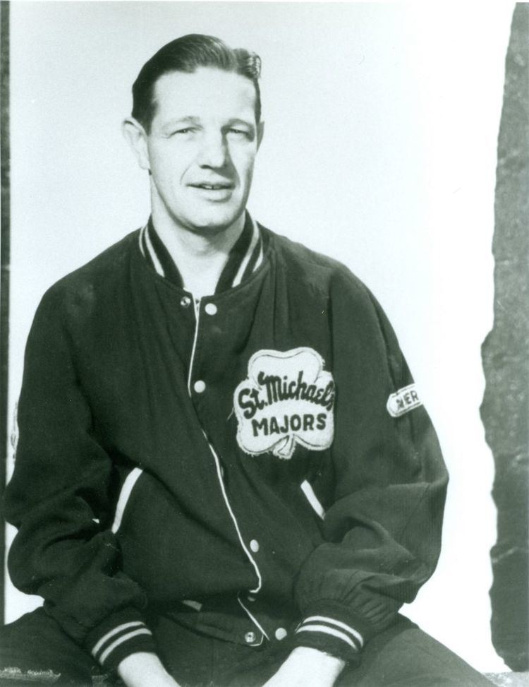 David Bauer (ice hockey) Fr David Bauer was a man of the cloth a priest of the rink
