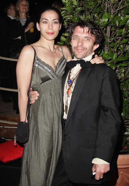 David Bennent and partner Kavita both smiling while they are at the German Films Reception at Carlton Hotel during the 63rd Annual Cannes Film Festival