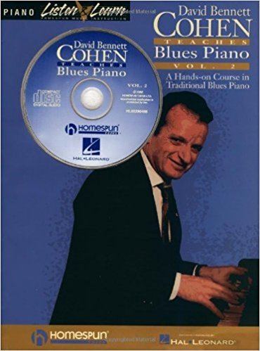 David Bennett Cohen David Bennett Cohen Teaches Blues Piano Vol 2 David