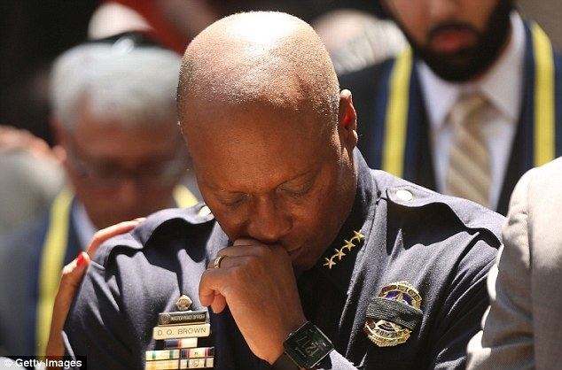David Brown (police officer) Dallas Police Chief lost his former police partner younger brother