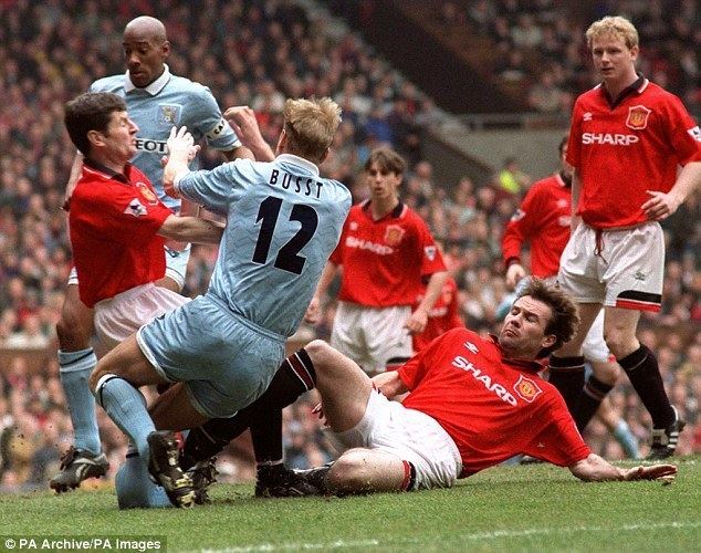 David Busst David Busst reveals astonishing scars from horror leg break against