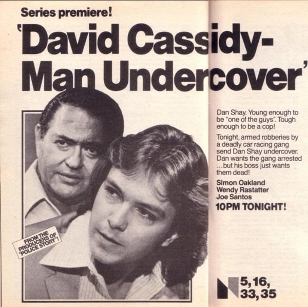 David Cassidy: Man Undercover David Cassidy Man Undercover Video Info