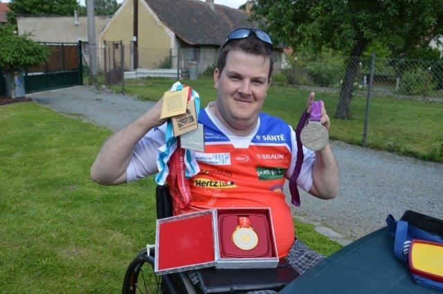 David Drahonínský Paralympionik Mgr David Drahonnsk a jeho pbh iju s handicapem