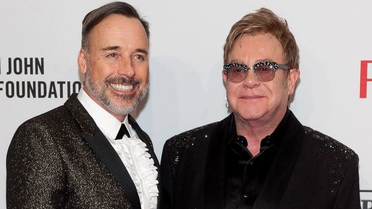 David Furnish Elton John and David Furnish Are Married ABC News