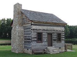 David Gordon House and Collins Log Cabin httpsuploadwikimediaorgwikipediacommonsthu