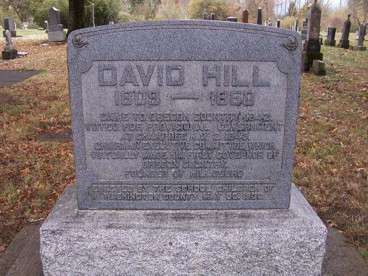 David Hill (Oregon politician)