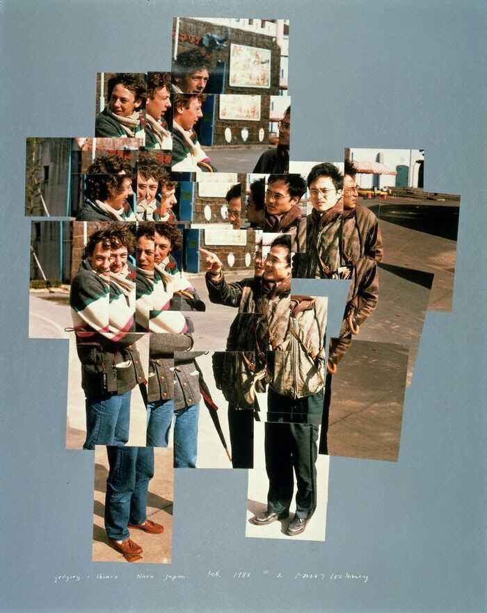 David Hockney Shooting Film joiners Creative Polaroid Collages by David Hockney