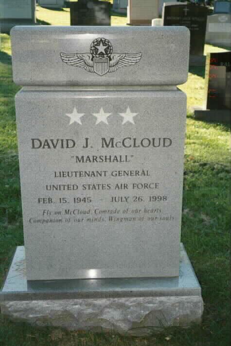 David J. McCloud David J McCloud Lieutenant General Unied States Air Force