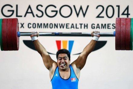 David Katoatau David Katoatau wins first ever gold for Kiribati in