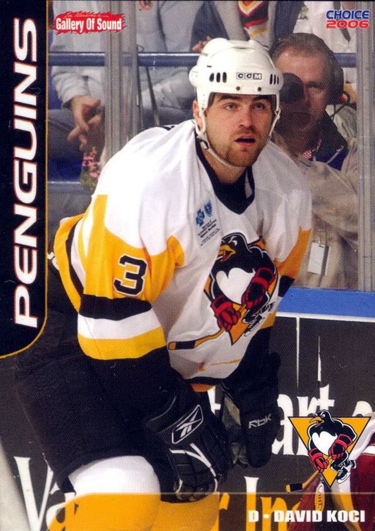 David Kočí David Koci Player39s cards since 2005 2006 penguinshockey