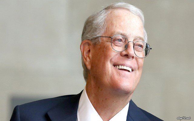 David Koch David Hamilton Koch ivotopis miliardra