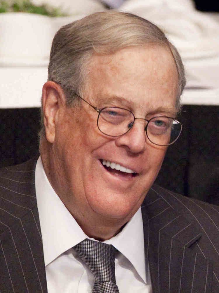 David Koch About those evil Koch brothers PUMABydesign00139s Blog