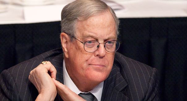 David Koch Koch breaks from GOP on gay unions POLITICO