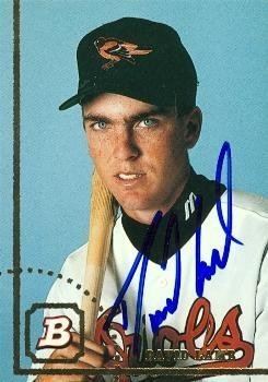 David Lamb (baseball) David Lamb autographed Baseball Card Baltimore Orioles 1994 Bowman