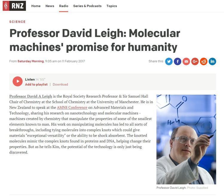 David Leigh (scientist) Professor David Leigh
