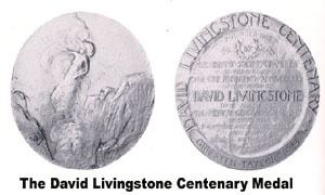 David Livingstone Centenary Medal