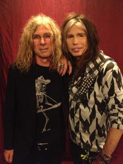 David Lowy David Lowy with Steven Tyler on current tour quotes from Richard
