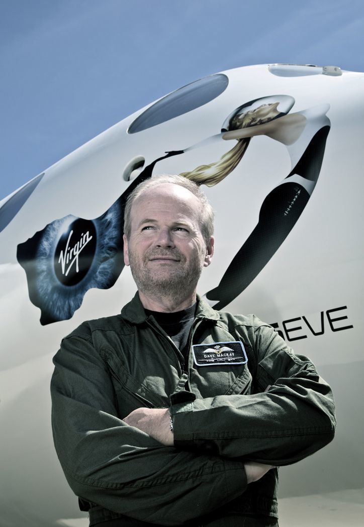 David Mackay (pilot) David MacKay Virgin Galactic chief test pilot Virgin Galactic