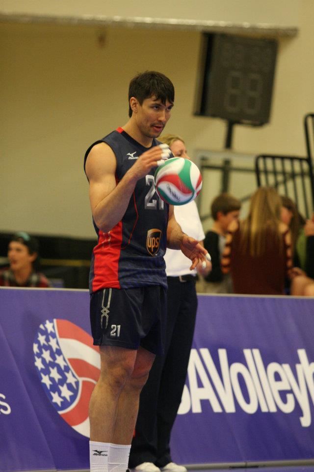 David McKienzie USA Volleyball Player Interview David McKienzie