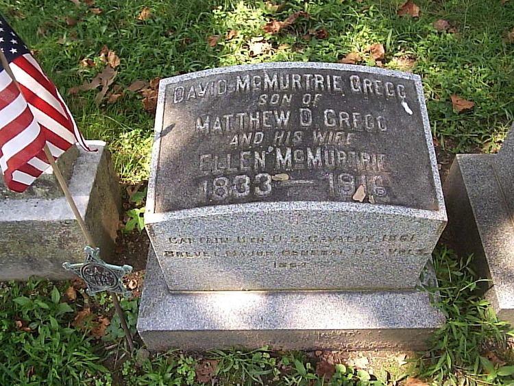 David McMurtrie Gregg David McMurtrie Gregg 1833 1916 Find A Grave Memorial