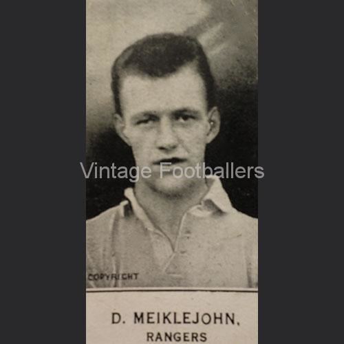David Meiklejohn vintagefootballerscomwpcontentuploads201502