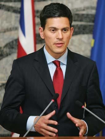 David Miliband David Miliband British foreign secretary Britannicacom