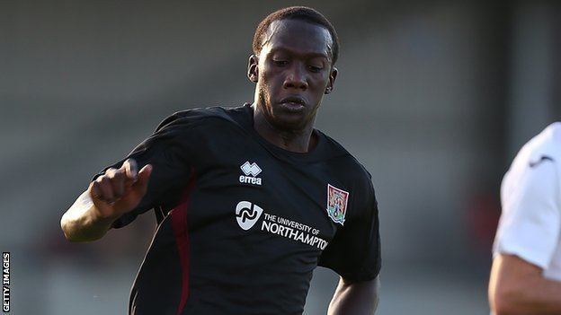 David Moyo BBC Sport David Moyo joins Corby Town on loan from