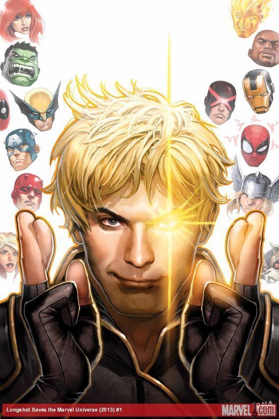 David Nakayama Longshot Saves the Marvel Universe 1 cover by David