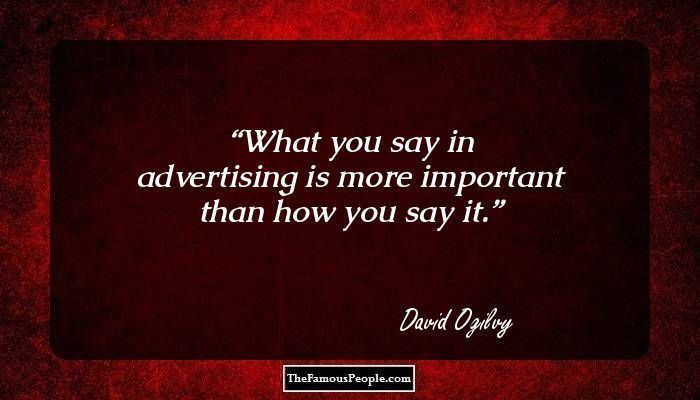 David Ogilvy (businessman) David Ogilvy Biography Childhood Life Achievements