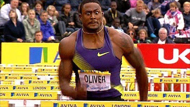 David Oliver (hurdler) BBC Sport Athletics US stars dominate races at London