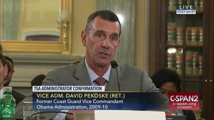 David Pekoske TSA Nominee Testifies Confirmation Hearing Jun 21 2017 CSPANorg