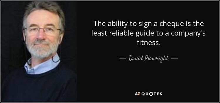 David Plowright QUOTES BY DAVID PLOWRIGHT AZ Quotes