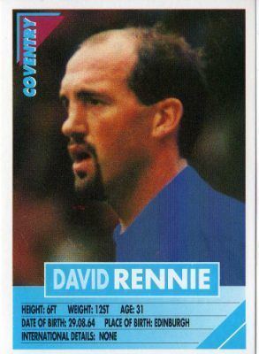 David Rennie (footballer) wwwsportsworldcardscomekmpsshopssportsworldi