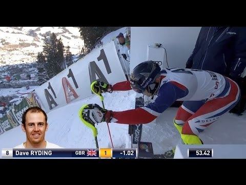 Dave Ryding Dave Ryding historic Kitzbhel 2017 slalom second run YouTube