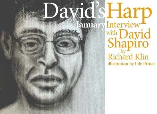 David Shapiro (poet) Interview David Shapiro