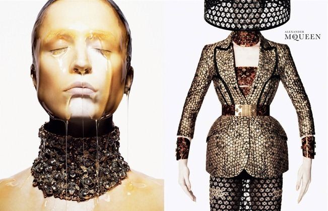 David Sims (photographer) CAMPAIGN Raquel Zimmermann for Alexander McQueen Spring