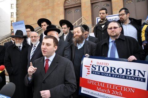 David Storobin Brooklyn NY Chairman of Agudath Israel Demands Fidler