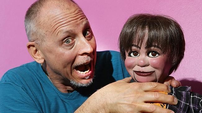 David Strassman Catch comedy ventriloquist David Strassman and Ted E Bare