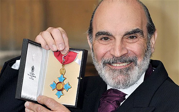 Actor Sir David Suchet and The Voice of Aslan