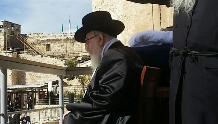 David Twersky (Skverer Rebbe) Skverer Rebbe Visits Hebron with Over 2000 Followers the Jewish